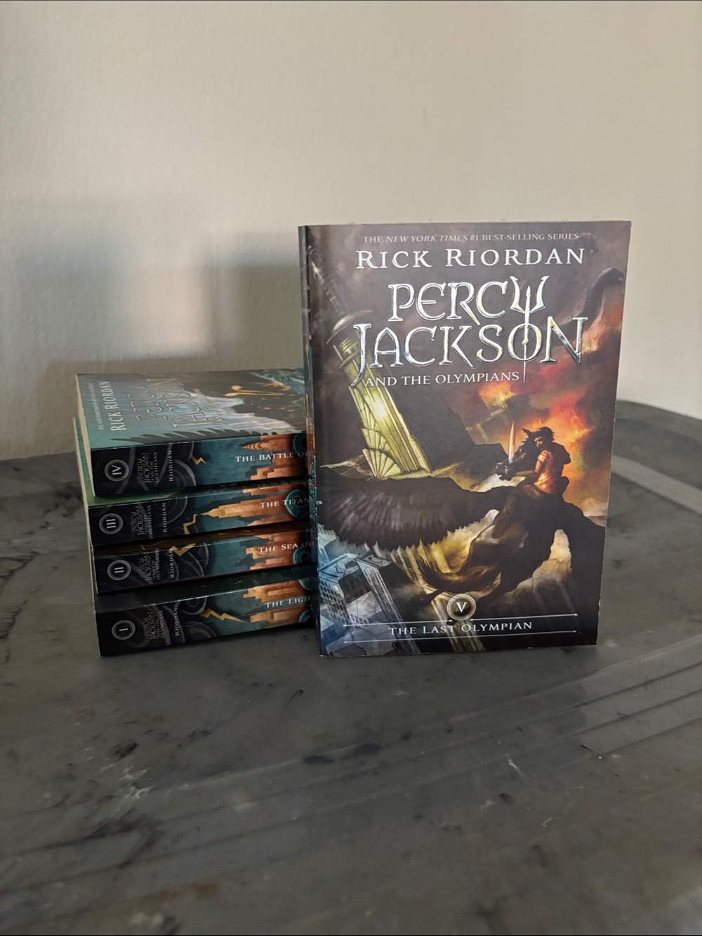 Percy Jackson and the Olympians Book set